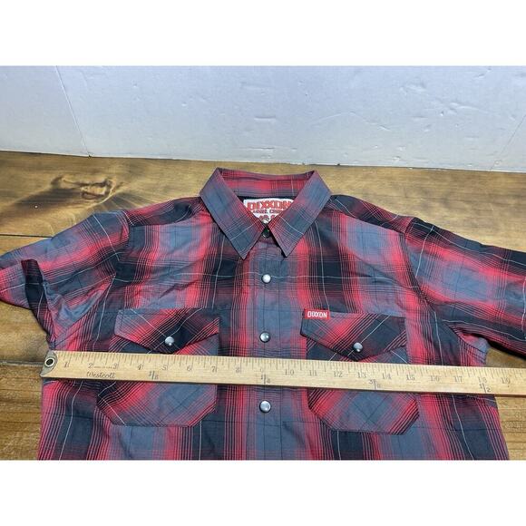 Dixxon Blood Sweat & Tears Pearl Snap Short Sleeve Bamboo Shirt - Women's Medium - Picture 8 of 11